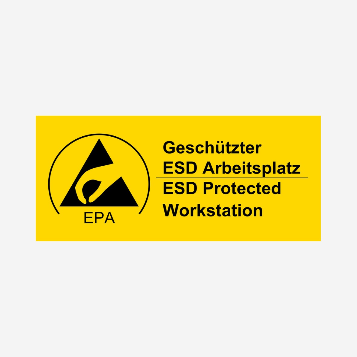ESD Label
